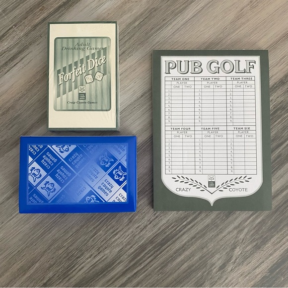 50 of the Worlds Greatest Drinking Games - Never used - by Crazy Coyote Games - Picture 5 of 10